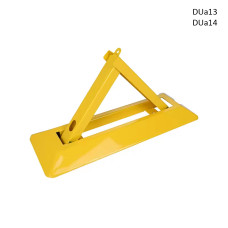 Сгъваема триъгълна антипаркинг скоба с катинарче - DUa13/DUa14